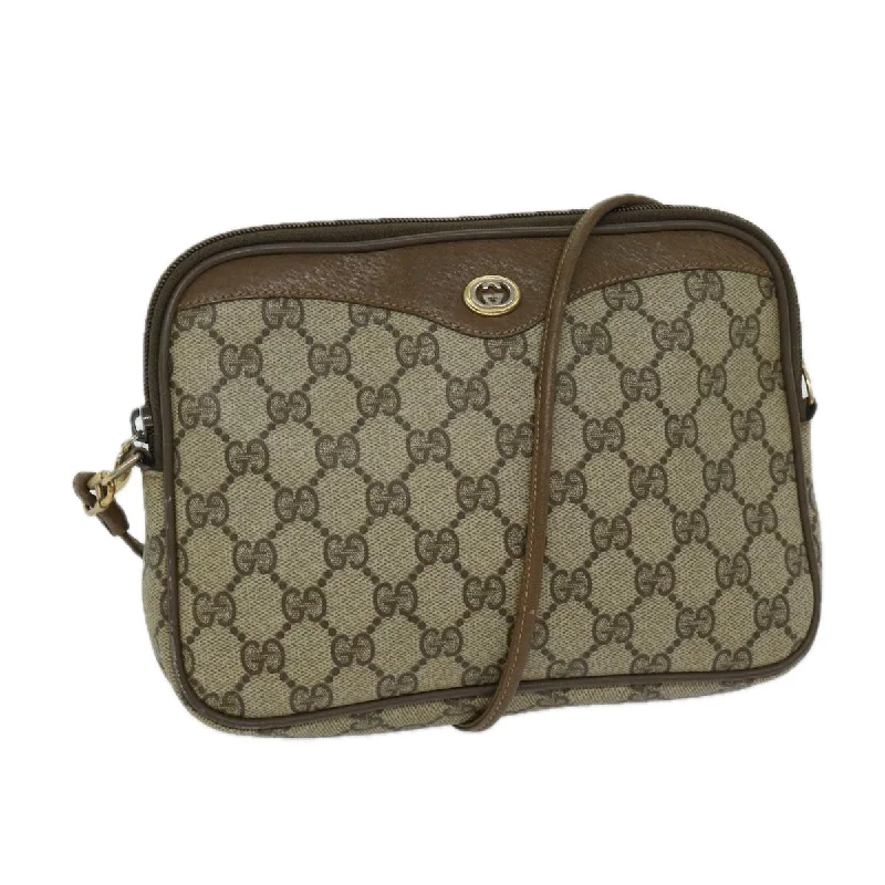 Gucci Gg Canvas  Canvas Shoulder Bag (Pre-Owned)