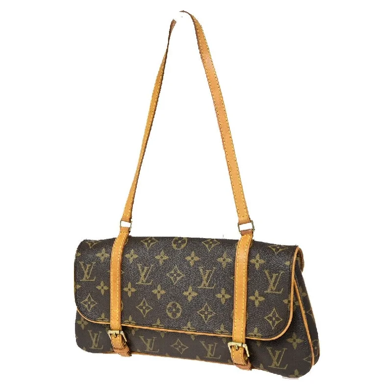 Louis Vuitton Marelle  Canvas Shoulder Bag (Pre-Owned)