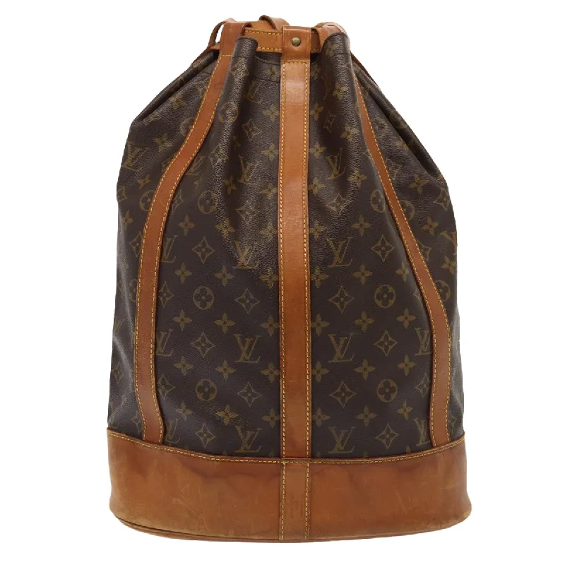 Louis Vuitton Randonnée  Canvas Shoulder Bag (Pre-Owned)