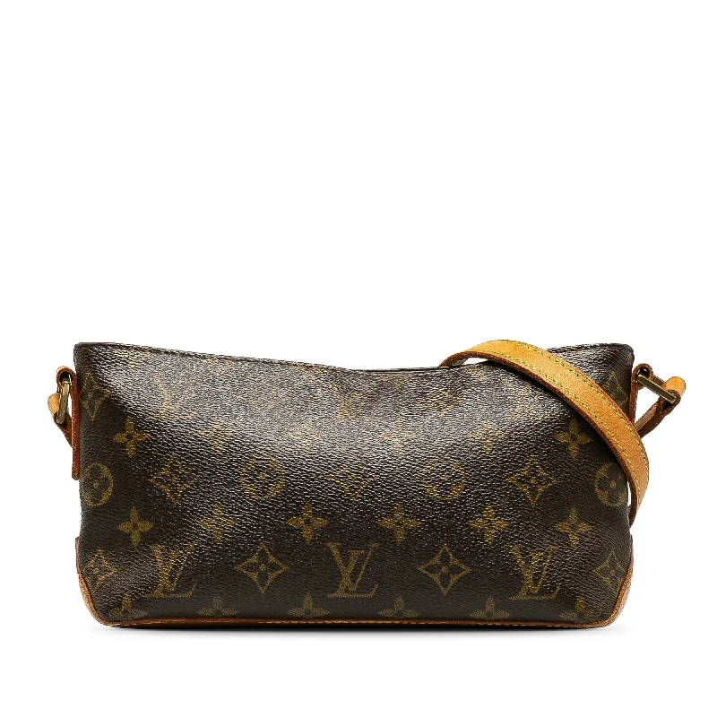 Brown Louis Vuitton Monogram Trotteur Crossbody Bag