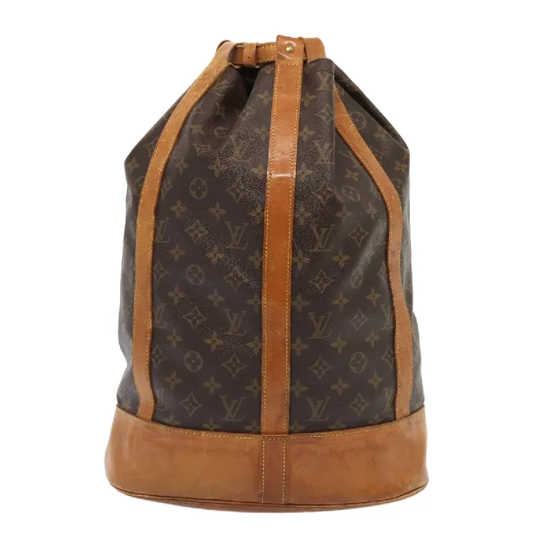 Louis Vuitton Randonnée  Canvas Shoulder Bag (Pre-Owned)