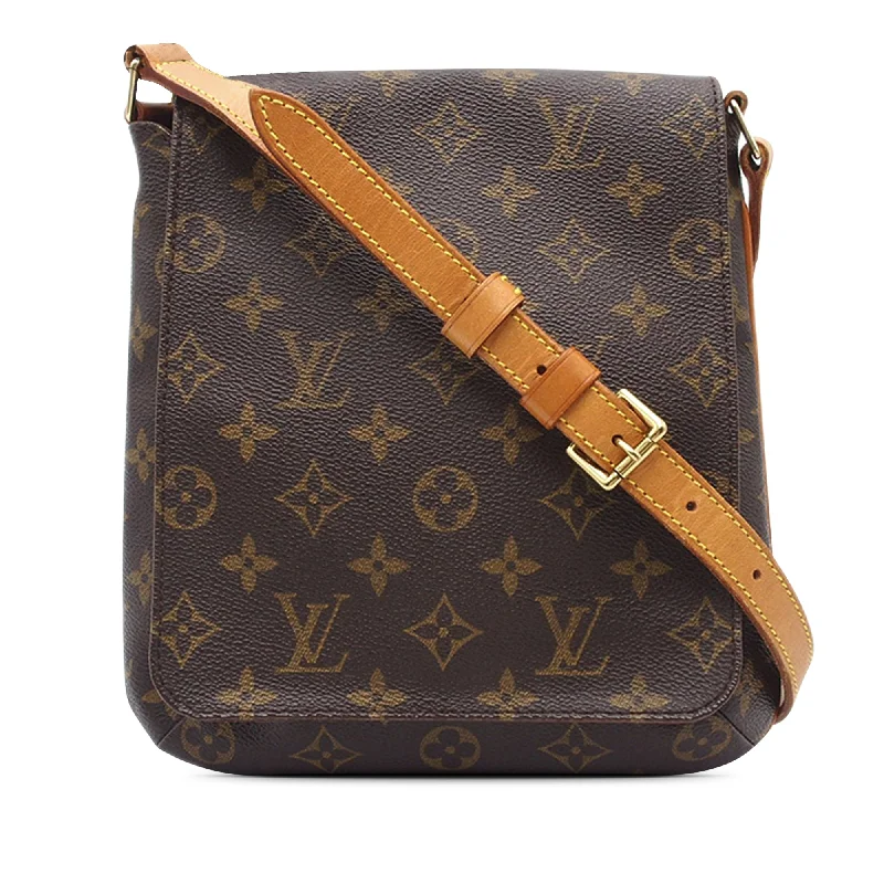 Brown Louis Vuitton Monogram Musette Salsa Short Strap Shoulder Bag