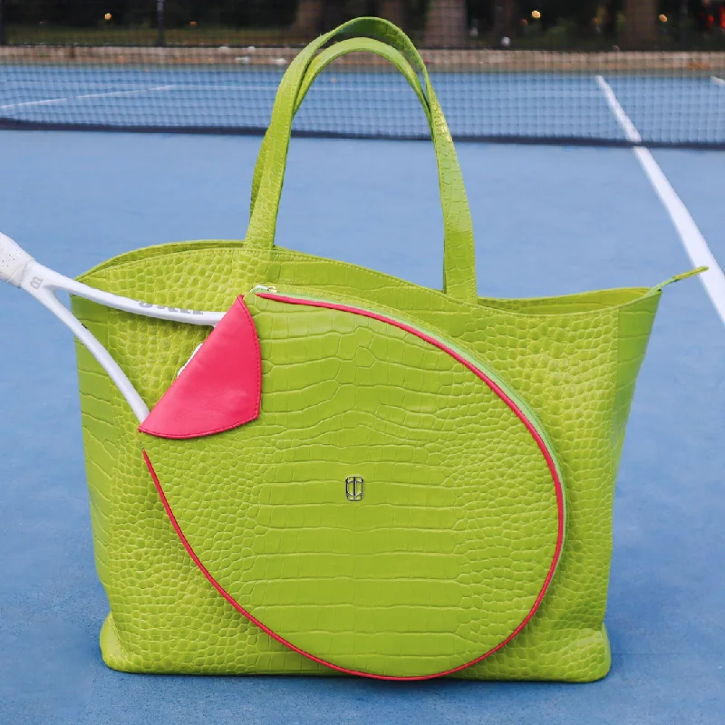 LEMON TENNIS TOTE BAG