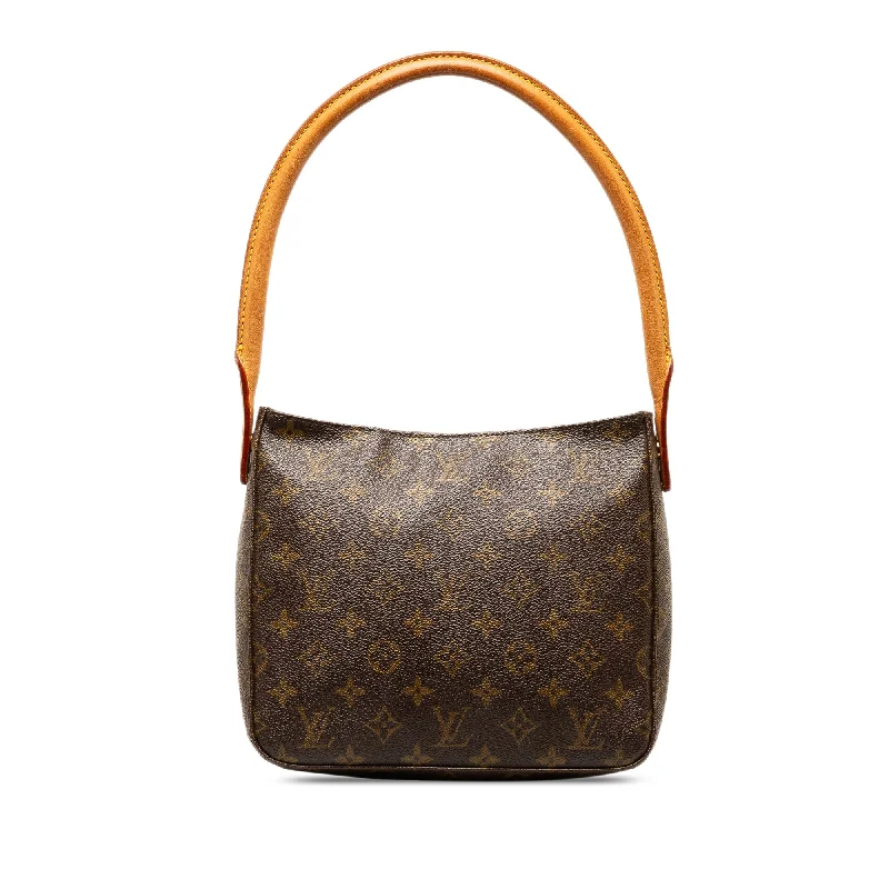 Brown Louis Vuitton Monogram Looping MM Shoulder Bag