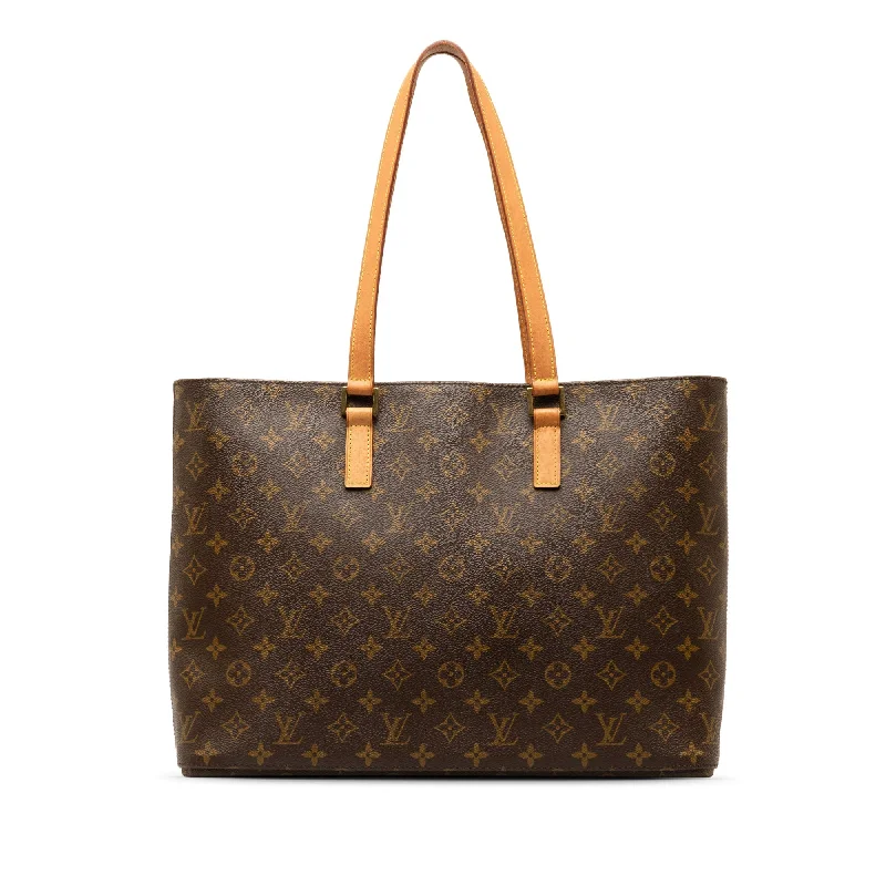 Brown Louis Vuitton Monogram Luco Tote Bag