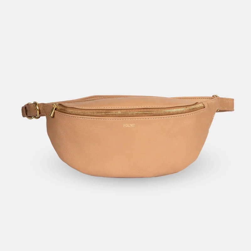 The Harmon Belt Bag in Camel