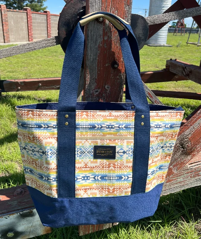 Opal Springs Canopy Canvas Tote