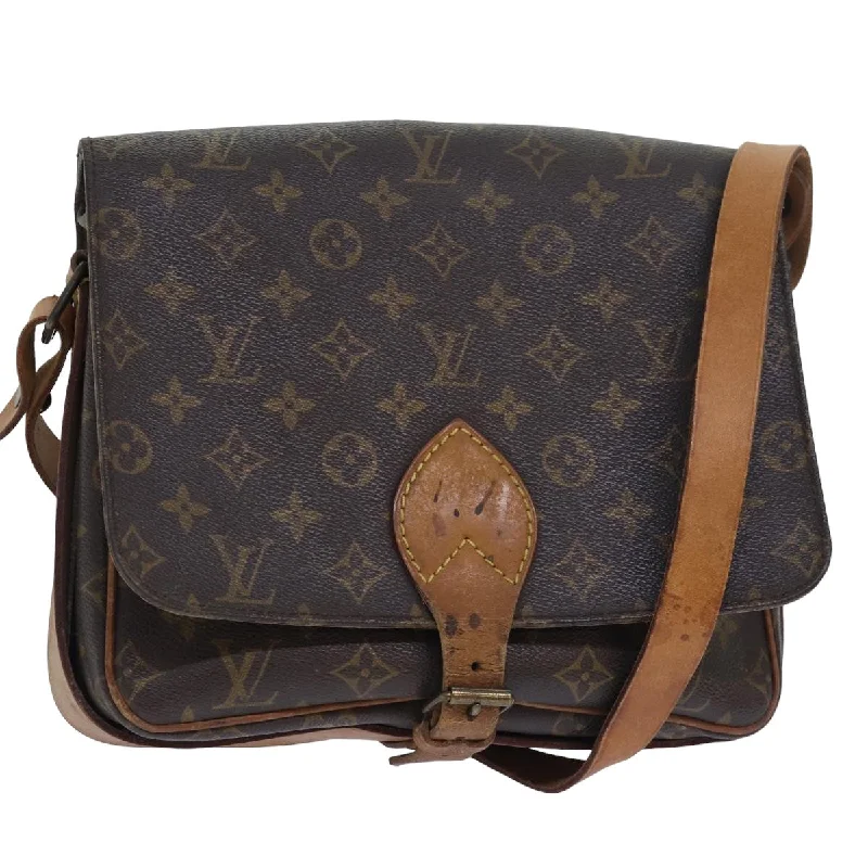 Louis Vuitton Cartouchière  Canvas Shoulder Bag (Pre-Owned)