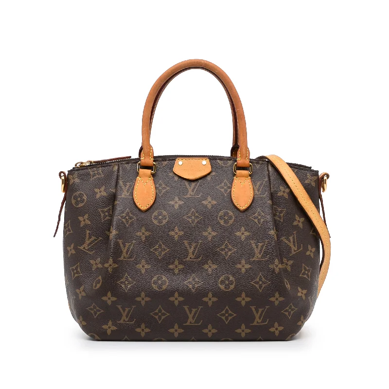 Brown Louis Vuitton Monogram Turenne PM Satchel