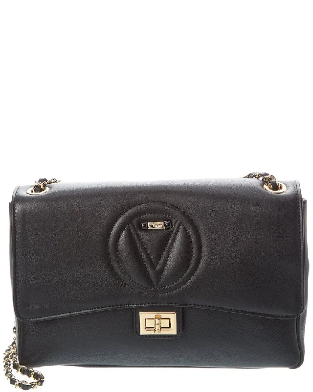 Valentino by Mario Valentino Posh Signature Leather Shoulder Bag