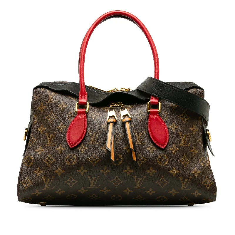 Brown Louis Vuitton Monogram Tuileries Satchel