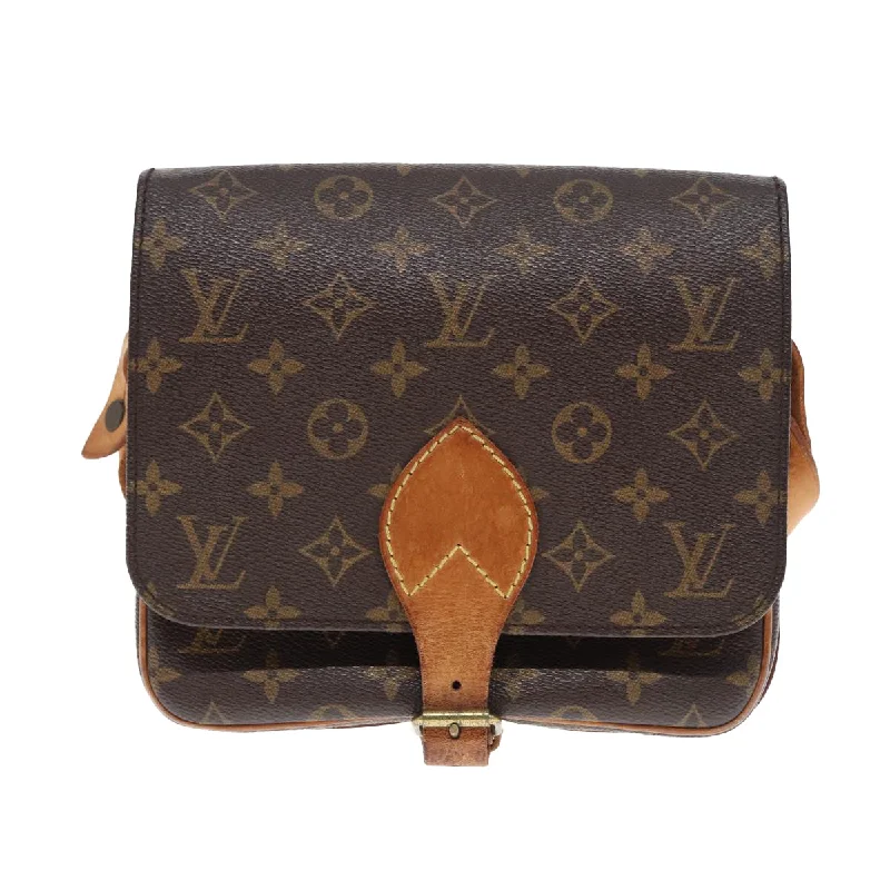 Louis Vuitton Cartouchiere  Canvas Shoulder Bag (Pre-Owned)