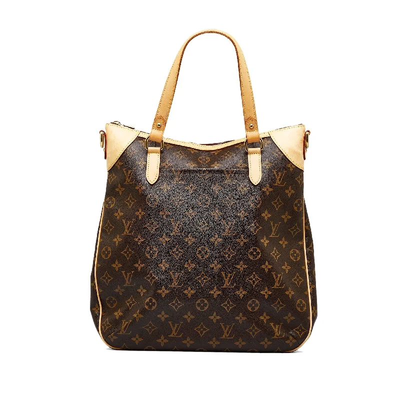 Brown Louis Vuitton Monogram Odeon GM Satchel