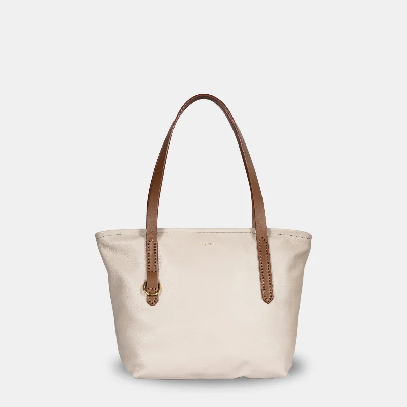 The Petite Bellfield Tote in Dove Gray