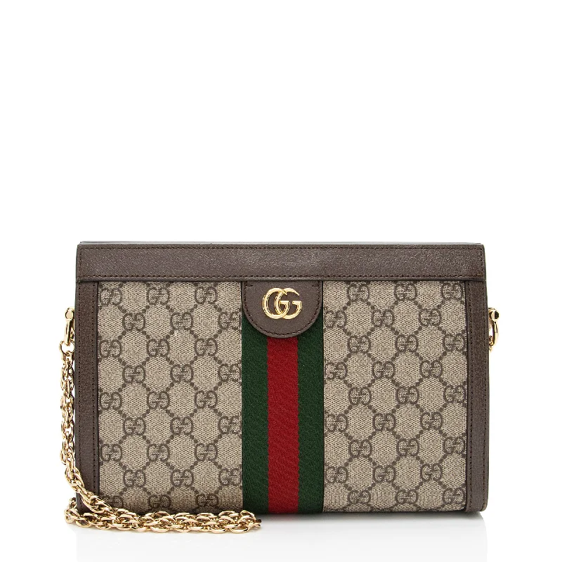 Gucci GG Supreme Ophidia Small Chain Shoulder Bag