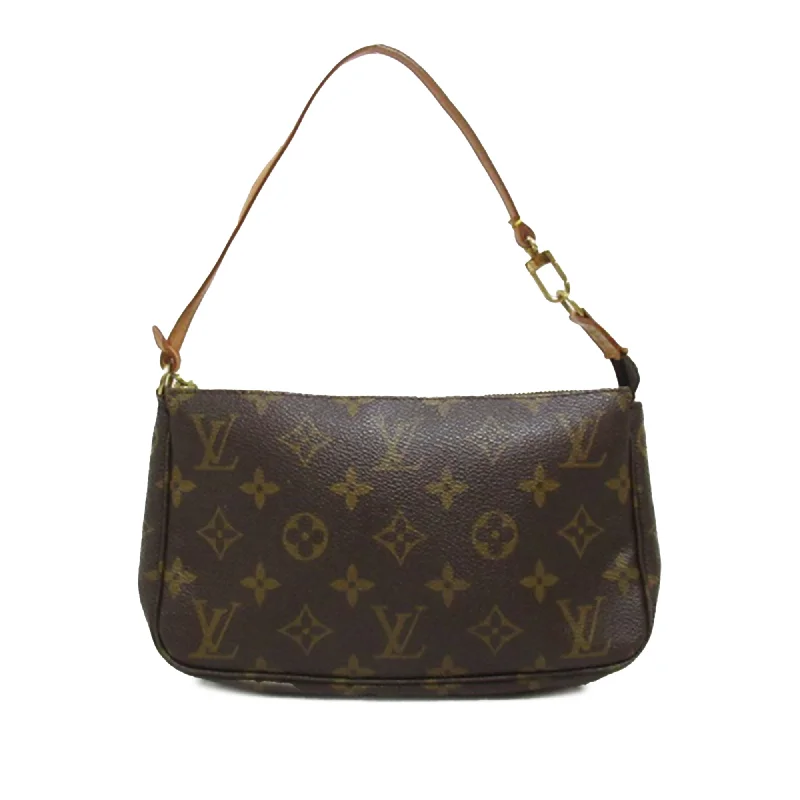 Brown Louis Vuitton Monogram Pochette Accessoires Shoulder Bag