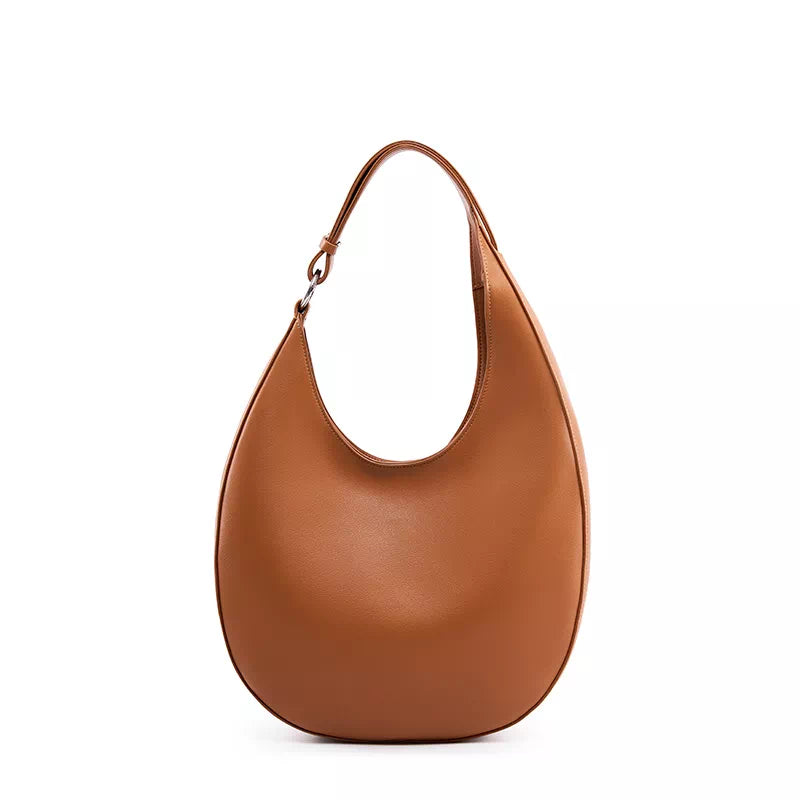 Leather Shoulder Hobo Bag