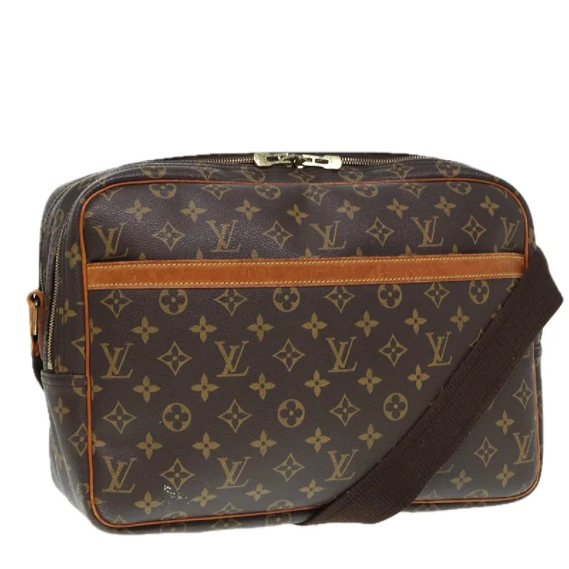 Louis Vuitton Reporter  Canvas Shoulder Bag (Pre-Owned)