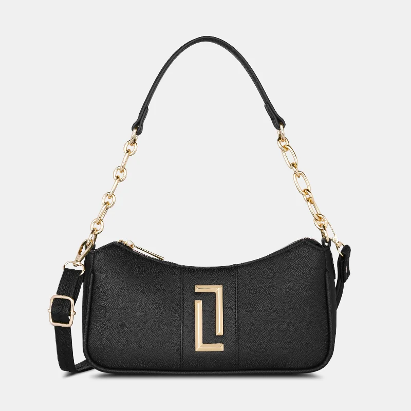 Lavie Luxe Monica Black Small Women'S Hobo