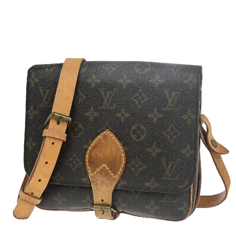 Louis Vuitton Cartouchiere  Canvas Shoulder Bag (Pre-Owned)