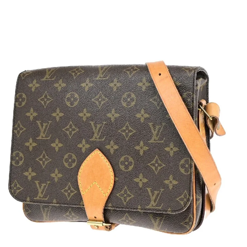 Louis Vuitton Cartouchiere  Canvas Shoulder Bag (Pre-Owned)