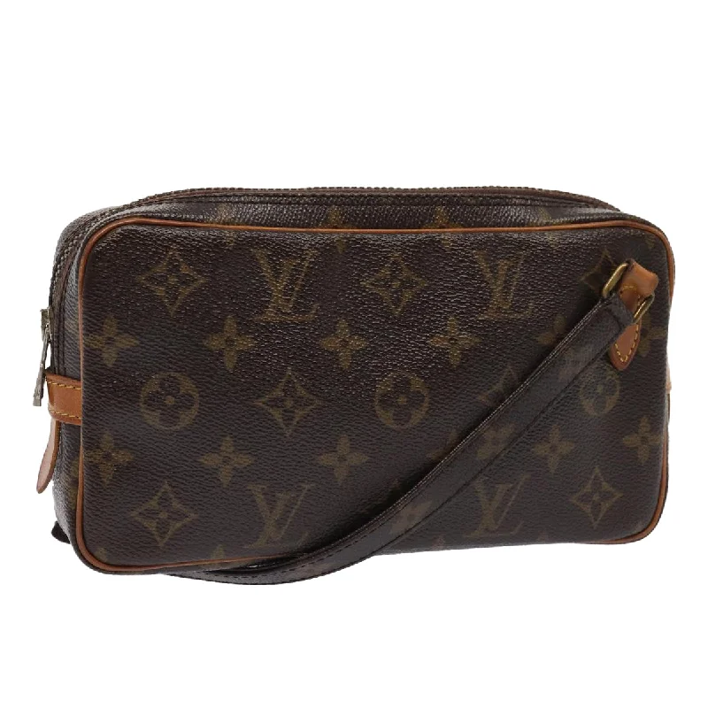 Louis Vuitton Marly Dragonne  Canvas Shoulder Bag (Pre-Owned)