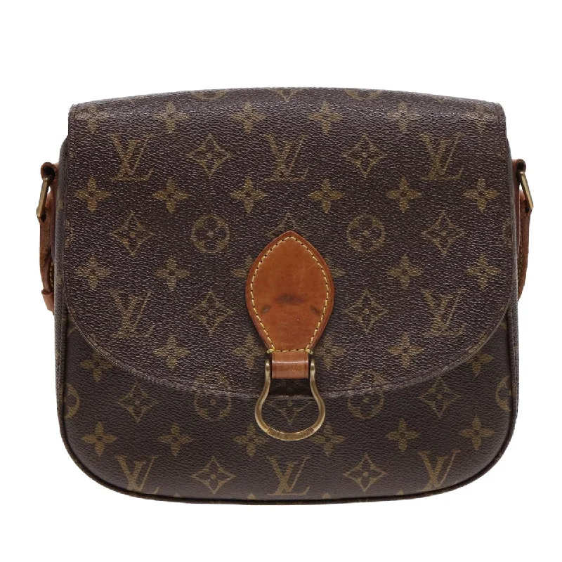 Louis Vuitton Saint Cloud  Leather Shoulder Bag (Pre-Owned)