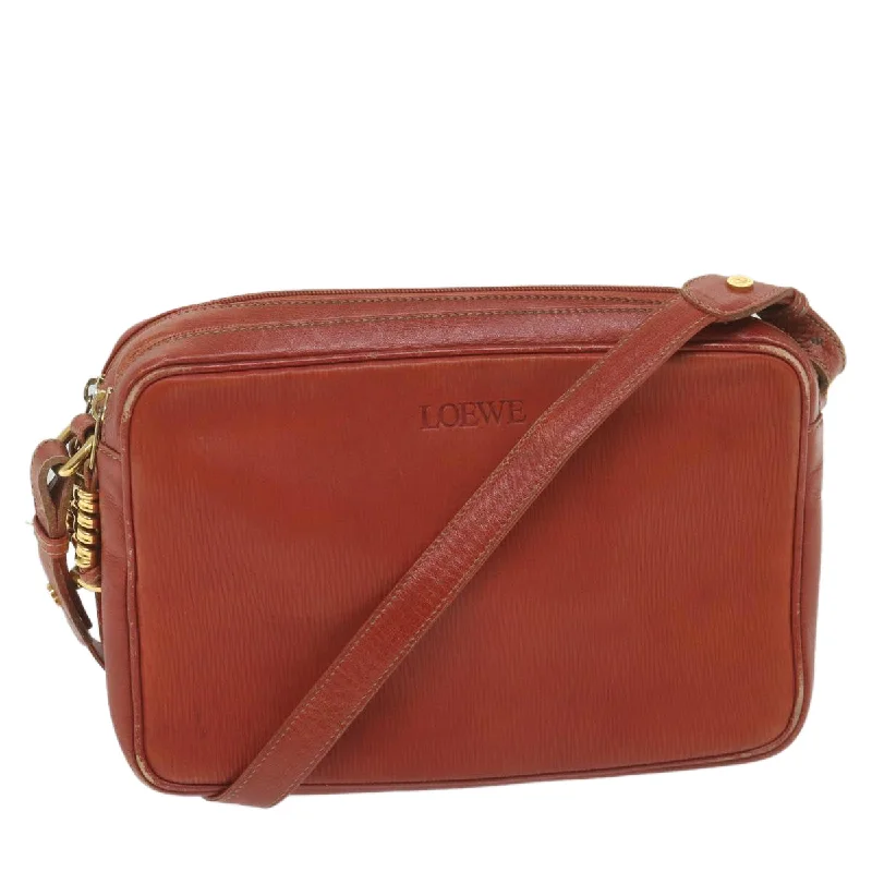 Loewe  Leather Shoulder Bag (Pre-Owned)