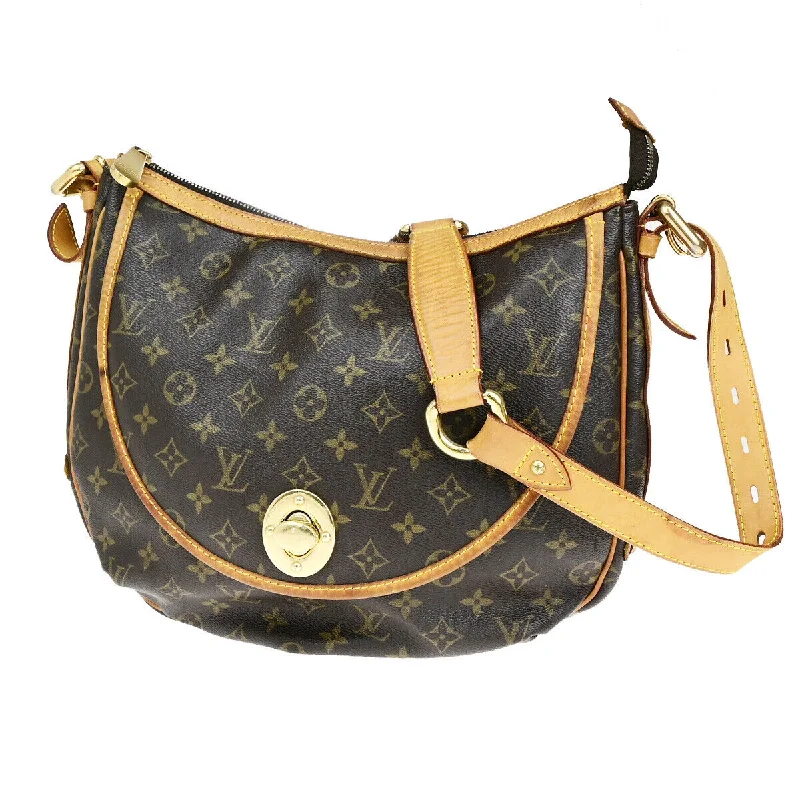 Louis Vuitton Tulum  Canvas Shoulder Bag (Pre-Owned)