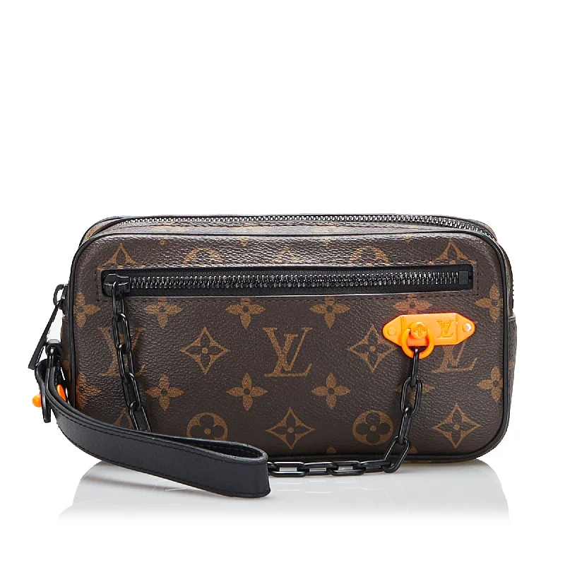 Brown Louis Vuitton Monogram Solar Ray Pochette Volga Clutch Bag