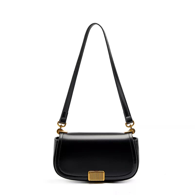 Leather Convertible Shoulder Saddle Bag