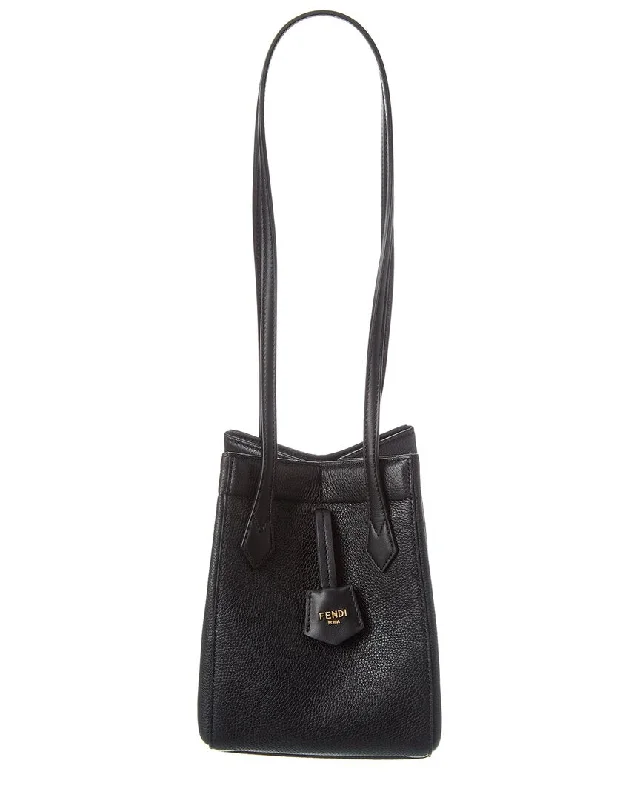 FENDI Origami Mini Leather Shoulder Bag