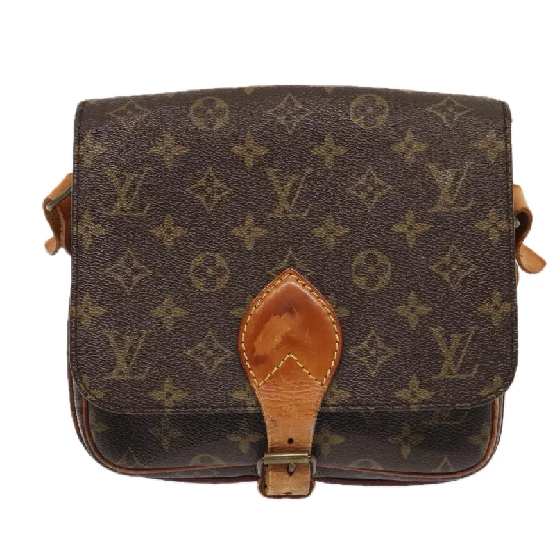 Louis Vuitton Cartouchière  Canvas Shoulder Bag (Pre-Owned)