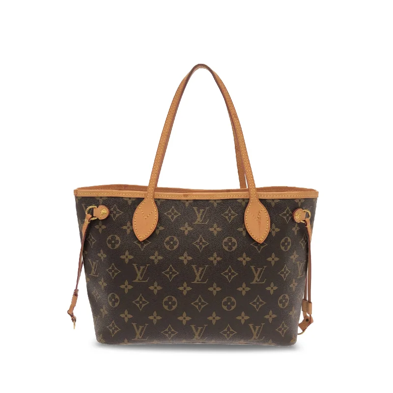 Brown Louis Vuitton Monogram Neverfull PM Tote Bag