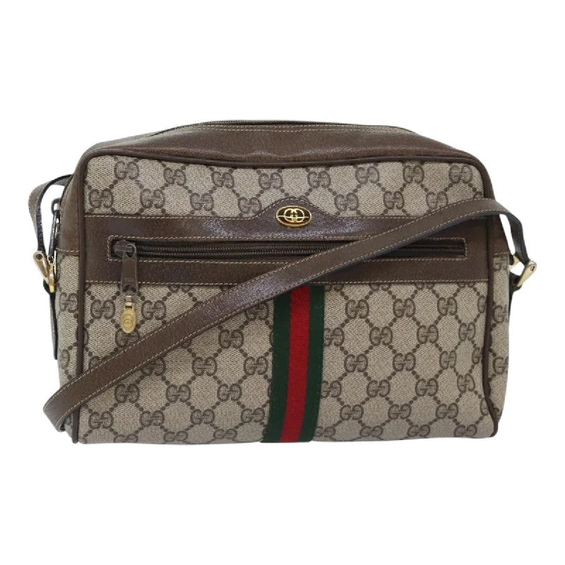 Gucci Ophidia  Canvas Shoulder Bag (Pre-Owned)