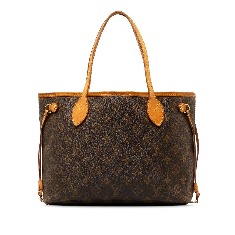 Brown Louis Vuitton Monogram Neverfull PM Tote Bag