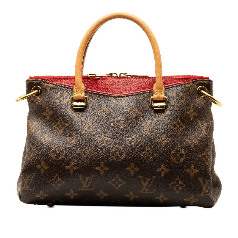 Brown Louis Vuitton Monogram Pallas BB Satchel