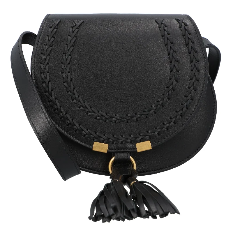 Chloé Small Marcie Saddle Bag Black