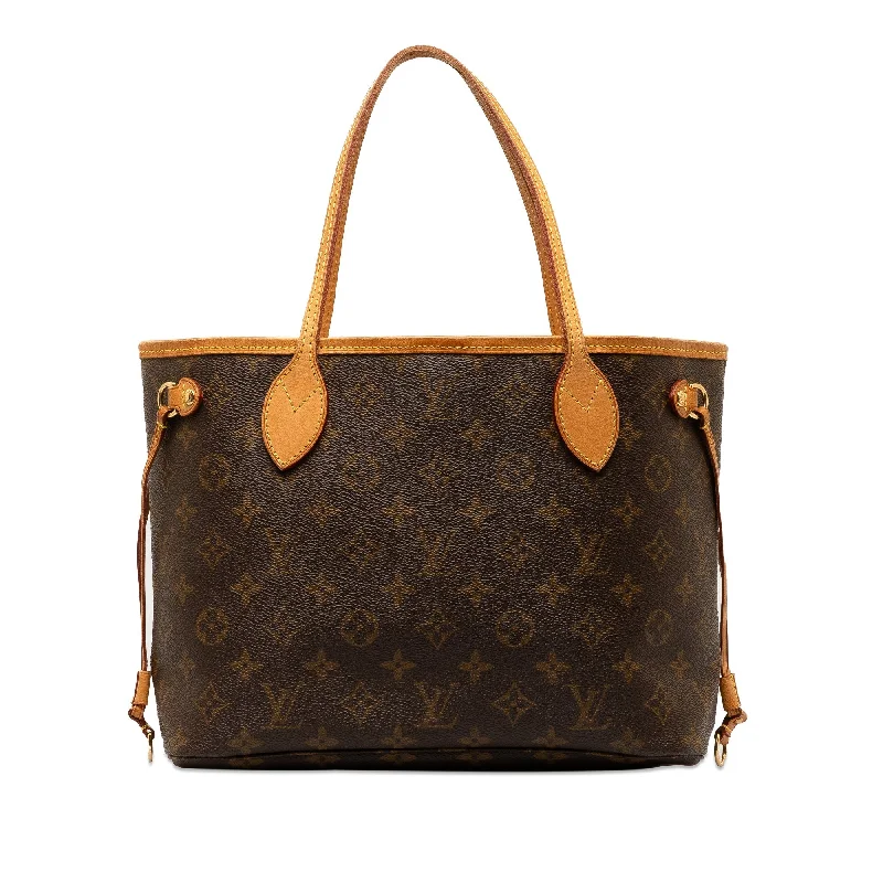 Brown Louis Vuitton Monogram Neverfull PM Tote Bag