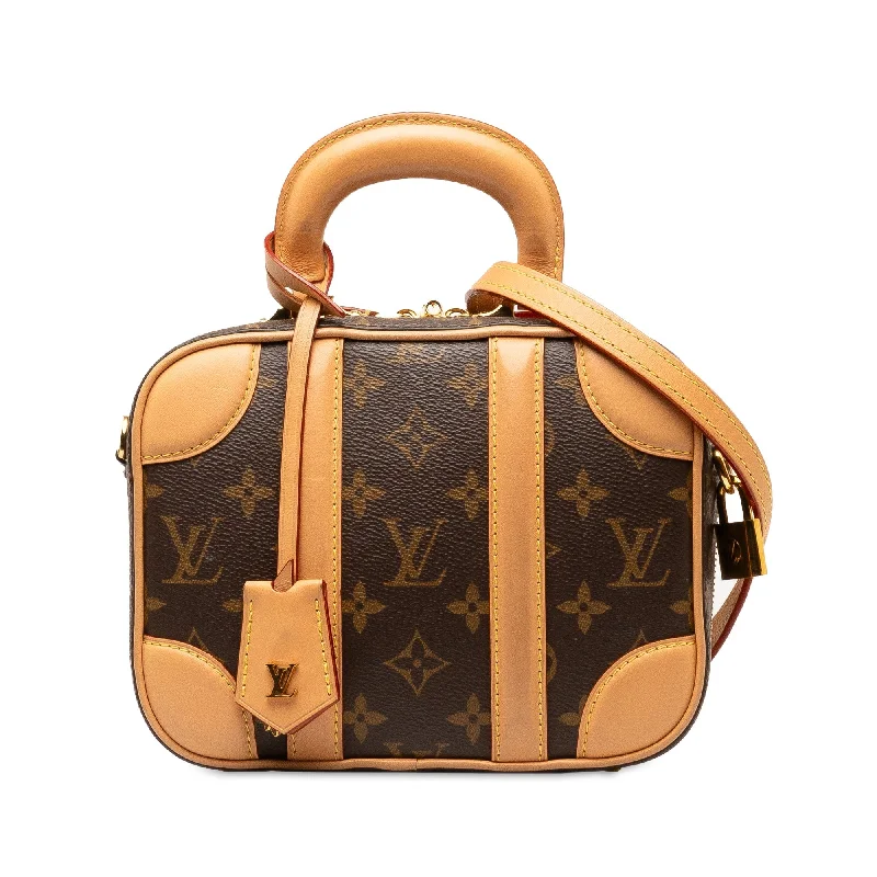 Brown Louis Vuitton Monogram Valisette BB Satchel