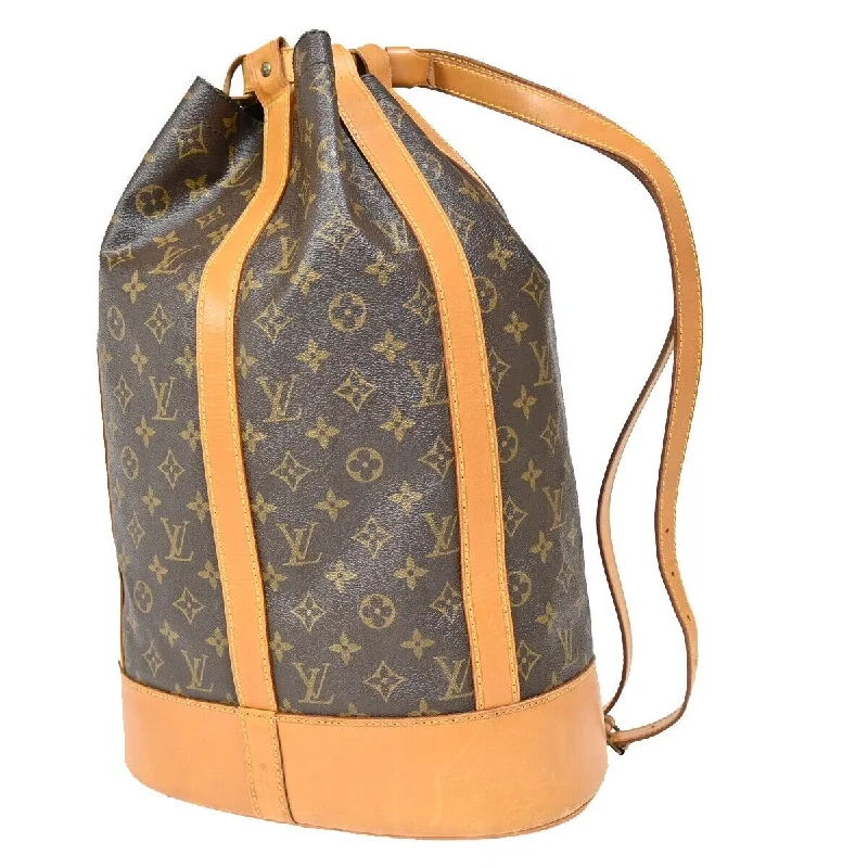 Louis Vuitton Randonnée  Canvas Shoulder Bag (Pre-Owned)