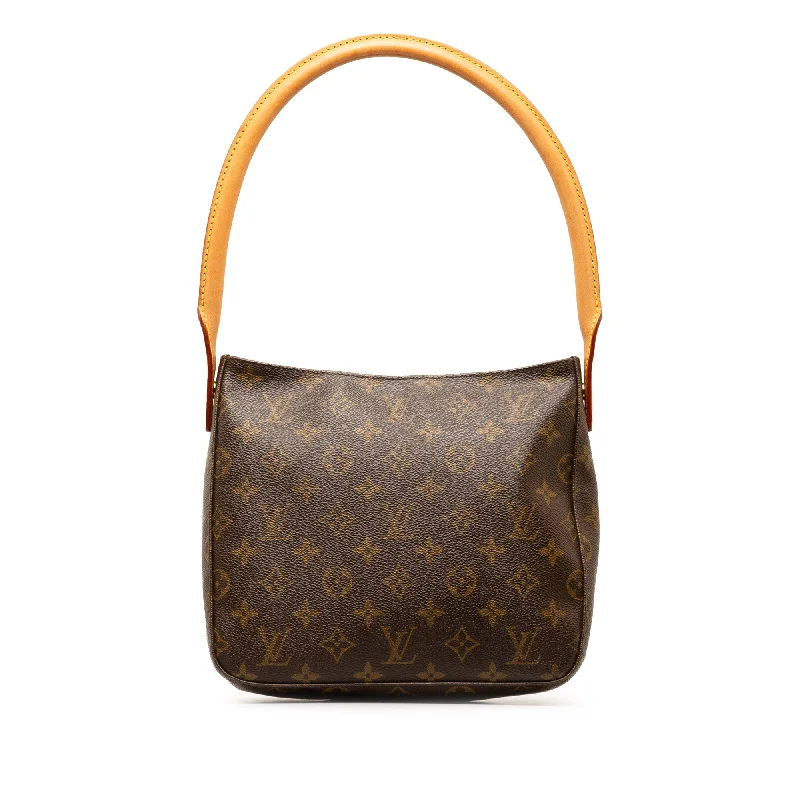 Brown Louis Vuitton Monogram Looping MM Shoulder Bag