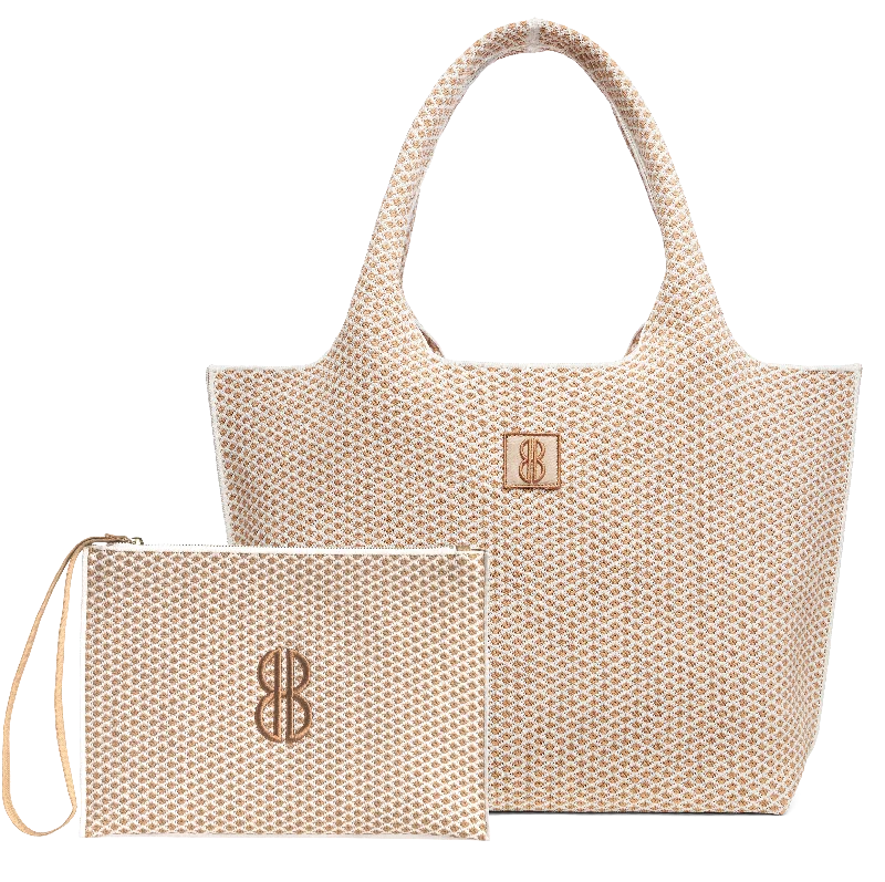 Large - Buckthorn Diamond tote with pouch