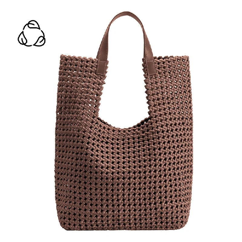 Rihanna Cocoa Nylon Extra Large Tote Bag