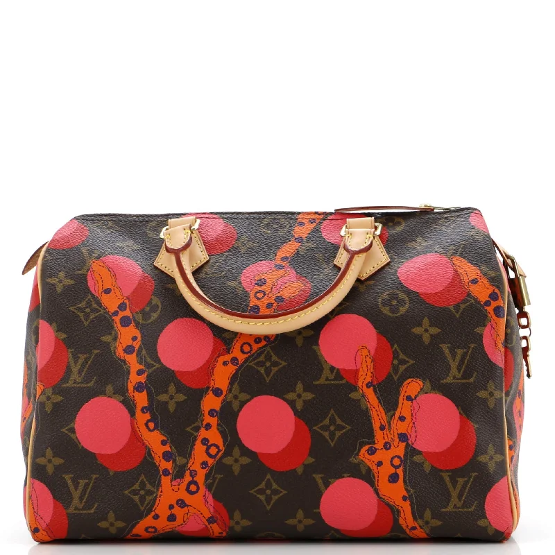 Speedy Handbag Limited Edition Monogram Ramages 30