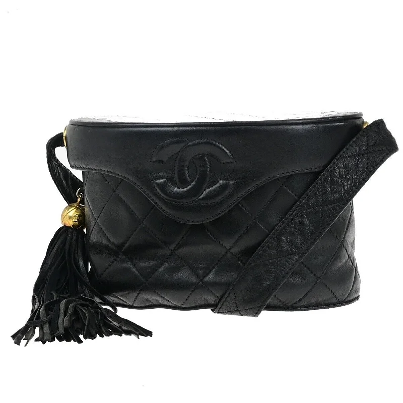 Chanel Vanity  Leather Shoulder Bag (Pre-Owned)