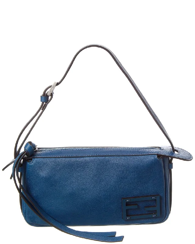 FENDI Simply FENDI Mini Leather Shoulder Bag