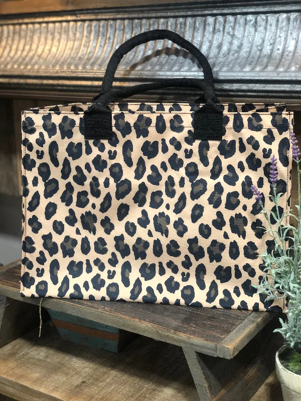 Wild Side Leopard Tote Bag