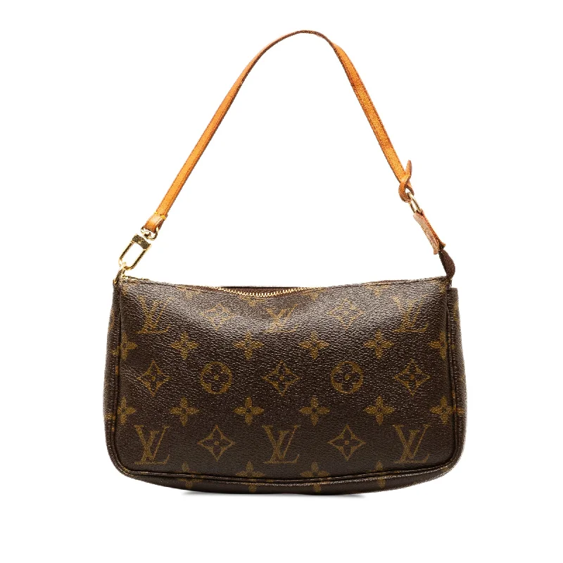 Brown Louis Vuitton Monogram Pochette Accessoires Shoulder Bag