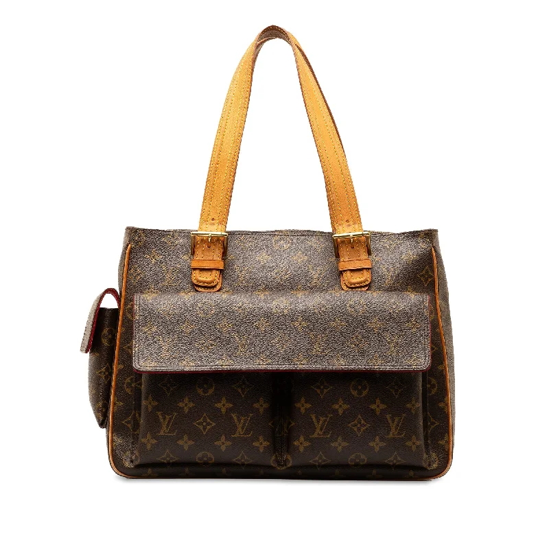 Brown Louis Vuitton Monogram Multipli-Cite Tote Bag